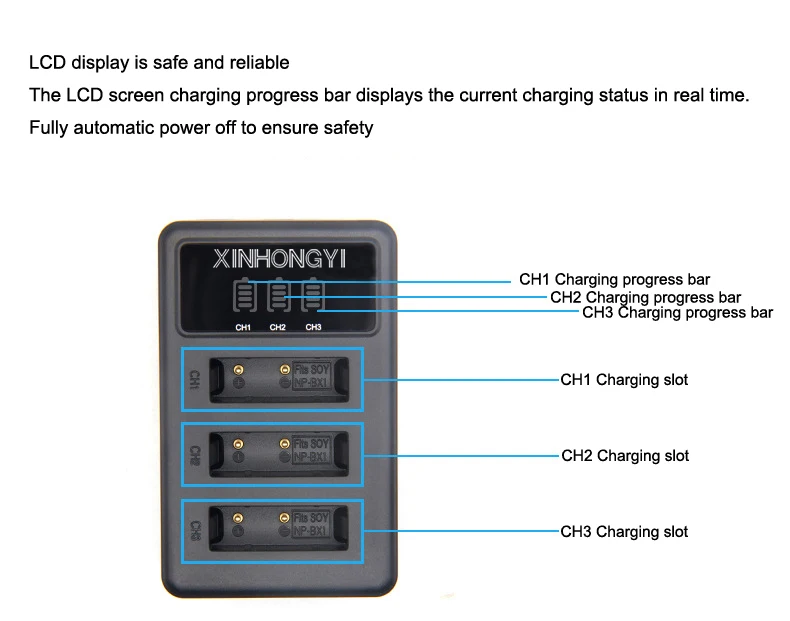 4x NP-BX1 батарея аккумуляторов NP BX1+ 3 слота Зарядное устройство для sony DSC-RX100 DSC-WX500 HX300 WX300 HDR AS100V AS200V AS15 AS30V M2 M3 акумуляторная батарея