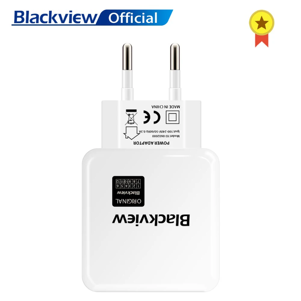 Адаптер Blackview для мобильного телефона, зарядное устройство 9 В, 2 А, ЕС, портативный адаптер, зарядное устройство для мобильного телефона BV6000 BV6000S BV8000 Pro