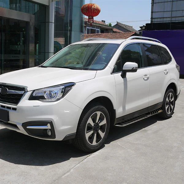Алюминиевая Беговая доска боковая Шаговая Nerf бар подходит для Subaru Forester 2016 2017