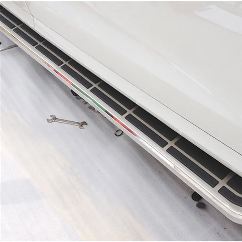 Подходит для Audi Q7 2016 2017 2018 2019 2020 Беговая доска Nerf Bar боковая ступенька не требуется