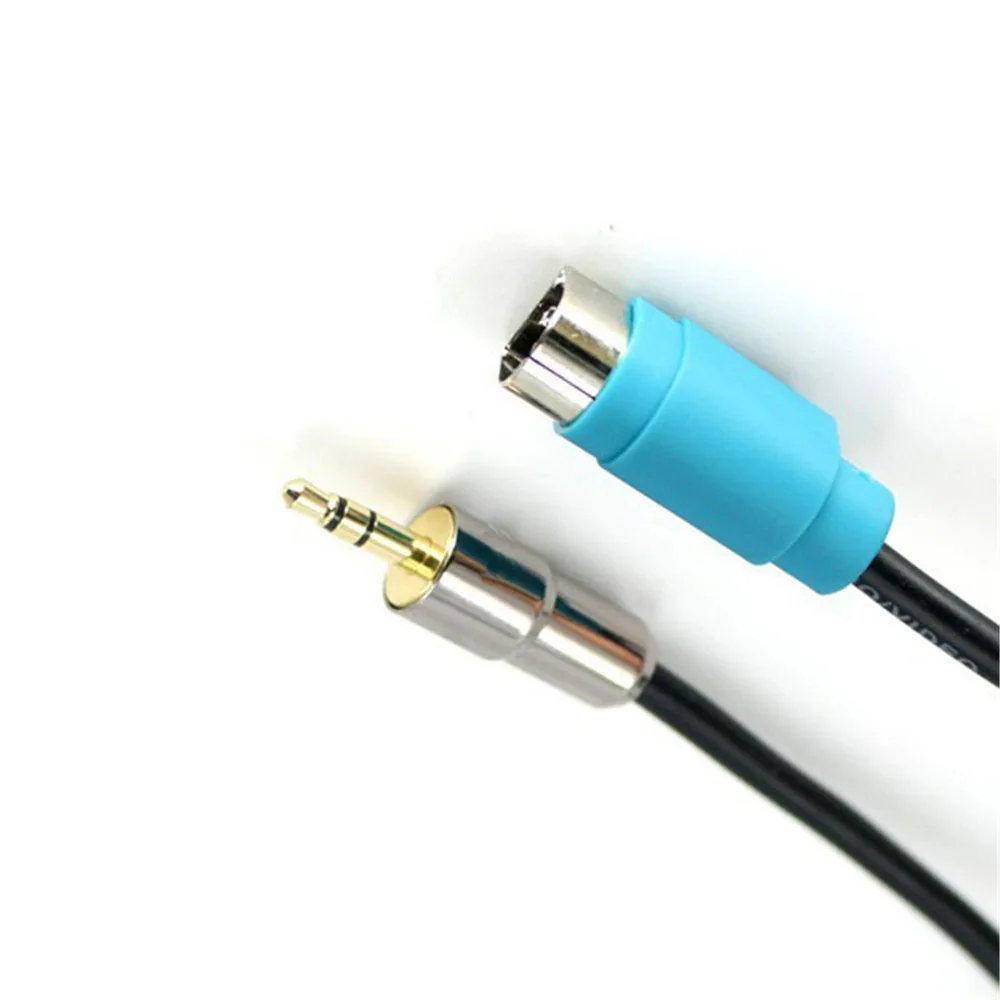 Biurlink Car Steteo Radio KCE236B Aux Adapter Cable for Alpine KCE-236B Full Speed 3.5MM Gold Audio Jack | Автомобили и мотоциклы