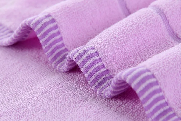 Роскошное махровое хлопковое банное полотенце лавандовой расцветки набор