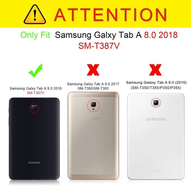 Мягкий защитный чехол из ТПУ для Samsung Galaxy Tab A 8 0 2018 дюйма тонкий планшета |