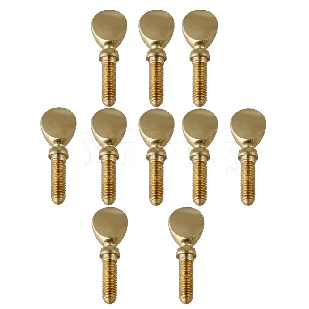 

Yibuy10pcs Soprano Alto Tenor Saxophone Clarinet Neck Screws for Tightening Golden