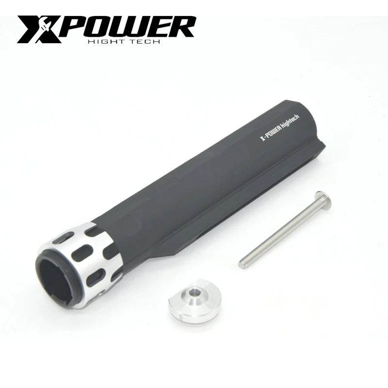 XPOWER AEG сток труба приклад для Marui WMS Пейнтбол Аксессуары Страйкбол М4 ЧПУ Спорт на открытом воздухе Пейнтбол