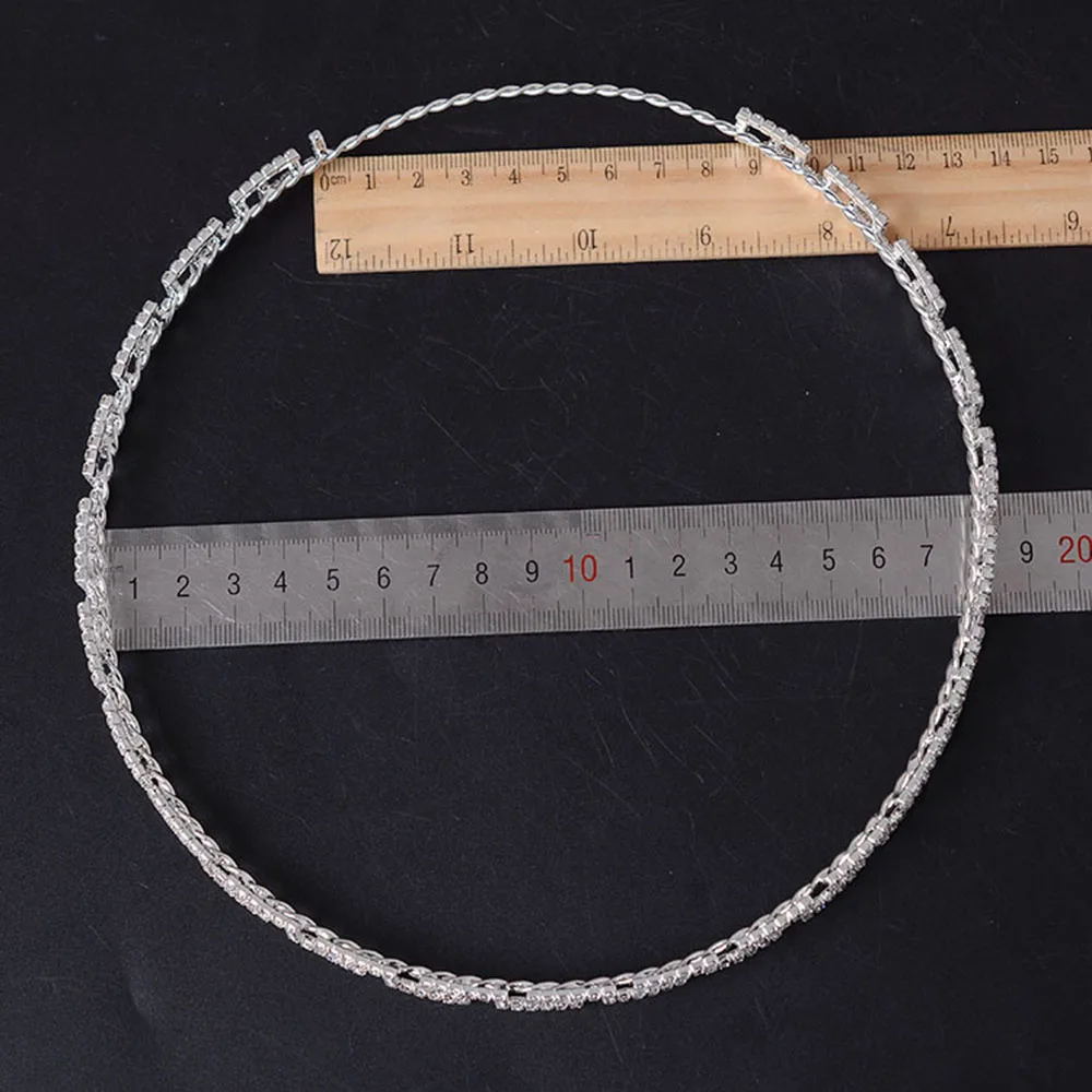 Snuoy полная круглая корона для женщин Свадебные аксессуары волос греческий ключ