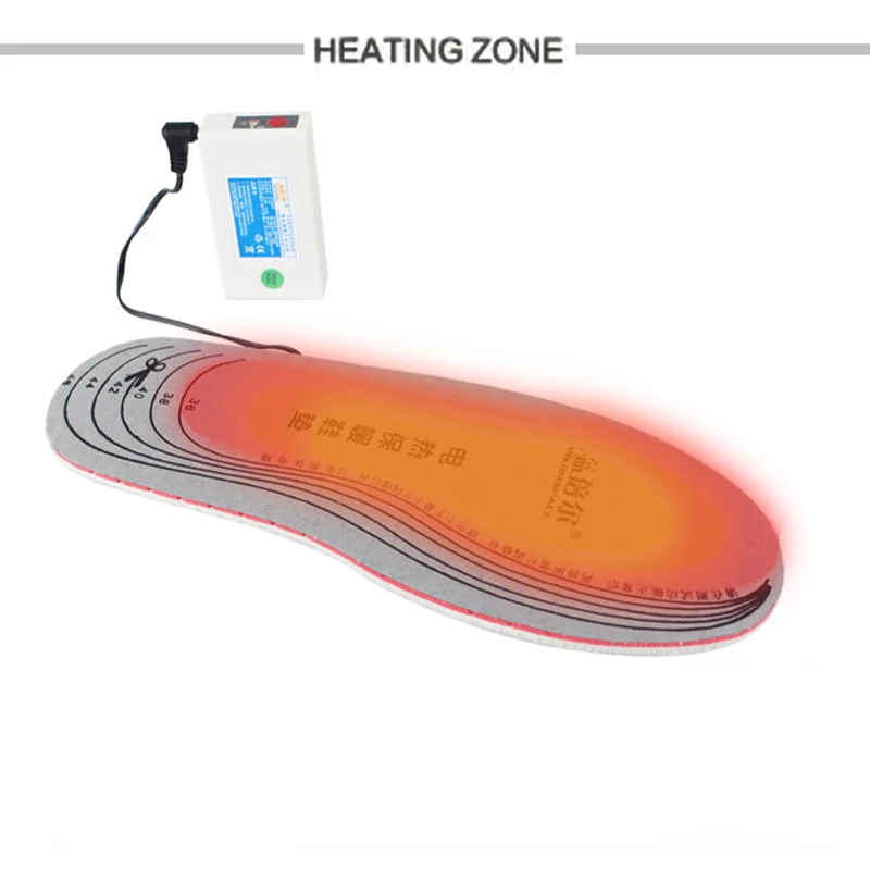 Warmspace стельки с перезаряжаемым подогревом 3800Mah ноги теплые стельки для обуви тепловые электрические ноги теплые стельки для спорта на открытом воздухе