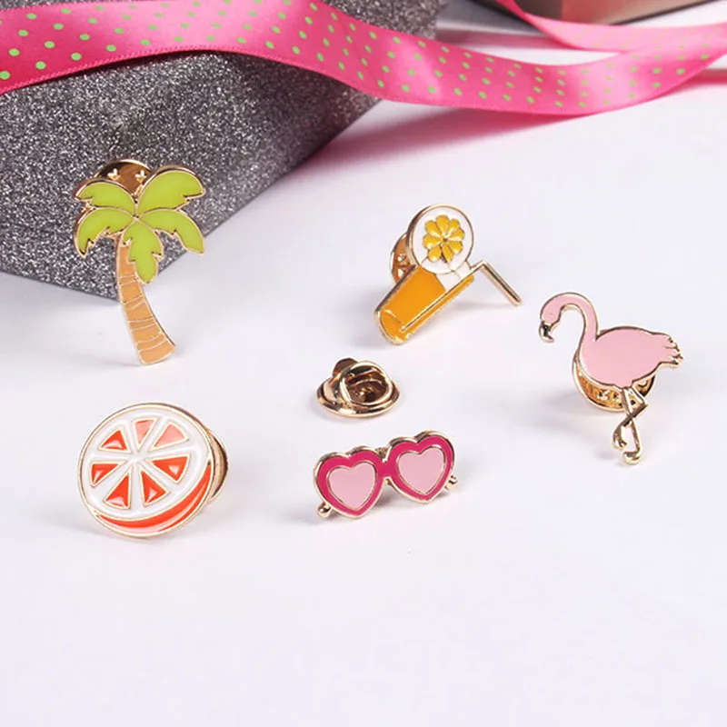 DoreenBeads цинковый сплав эмаль милый мультфильм значки броши булавки рюкзак одежда