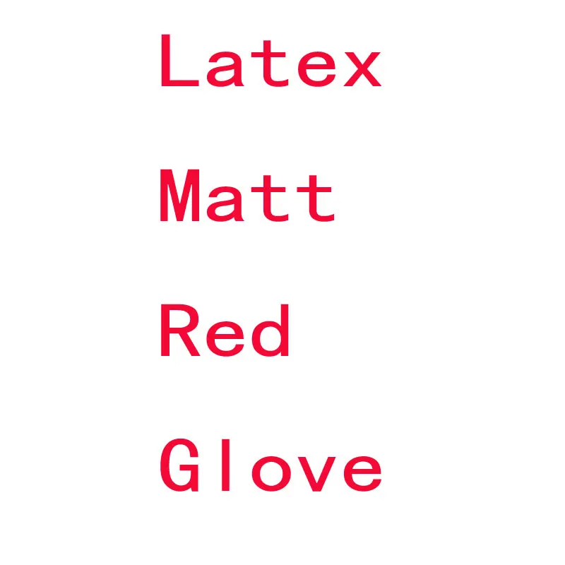 Red Latex Matt MEISE Сексуальная ПВХ блестящая перчатка латексная искусственная кожа длинная перчатка панк-перчатки пикантная обувь в стиле «хип-хоп»; джазовый наряд Косплэй аксессуар плюс Размеры F34 - Цвет: Red Latex Matt