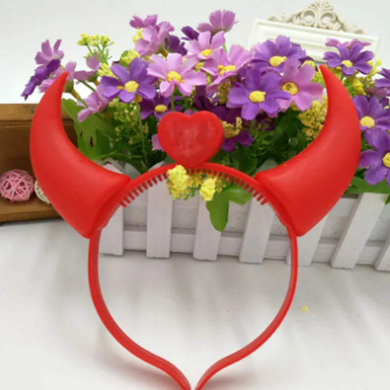 Glowing LED Flashing Horns Headwear Toys Luminous Headband Linghted Kids Toy Glow Party Hair home decor birthday|Сверкающие товары