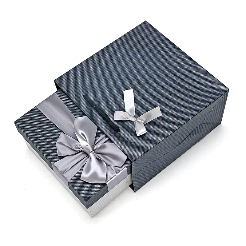 1 комплект модная Подарочная коробка и сумка квадратной формы на день рождения fine