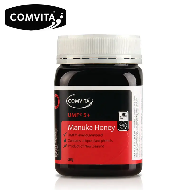 Новой Зеландии comvita мед manuka UMF5+ 500g для желудочно-кишечного иммунной здоровья дыхательных путей Системы кашля успокоить кашля в горле