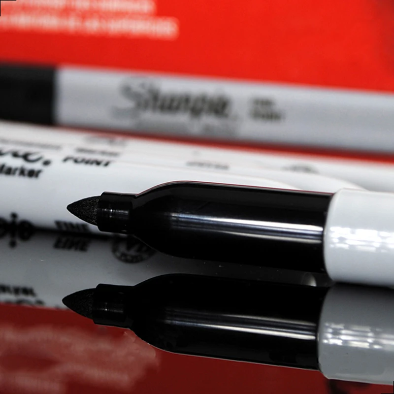 1 коробка = 12 шт шариковая ручка (обычная ручка) магические трюки маркер (черный)