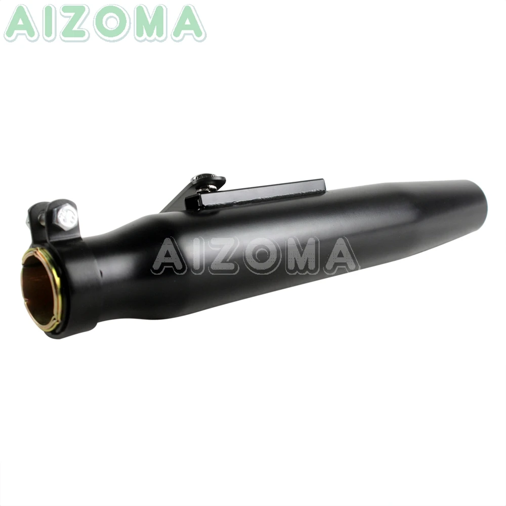 415 мм оцинкованная железная коническая мотоциклетная Глушитель выхлопная труба