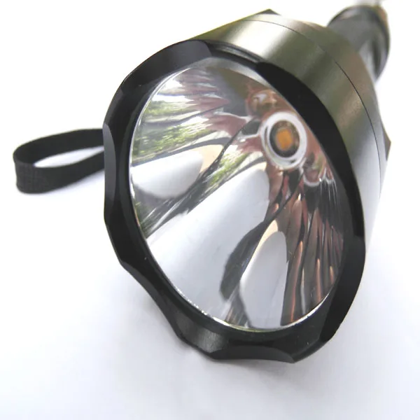 Светодиодный фонарь C8 CREE XML T6 1-Mode OP reflector теплый белый 3000 K-3500 K светодиодный светильник-вспышка велосипедный светильник