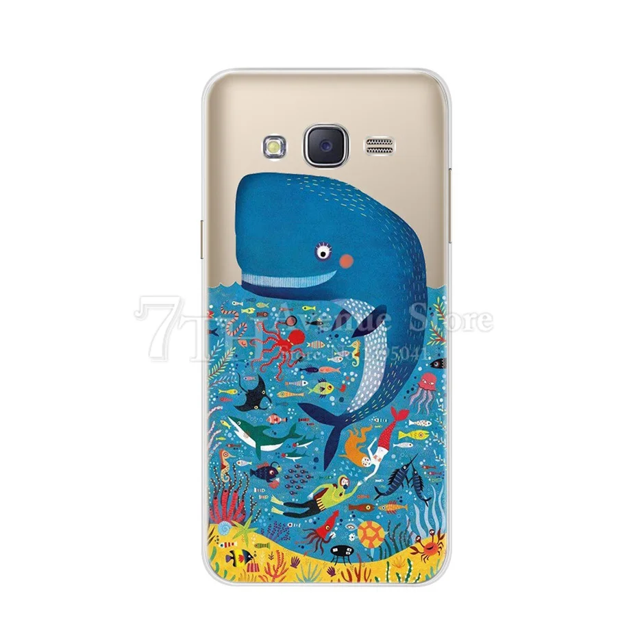 Темный хаки Чехол для samsung Galaxy J5 J500 J500F J500H милый мультяшный Мягкий силиконовый чехол для телефона для samsung Galaxy J5 Funda чехол - Цвет: Темный хаки