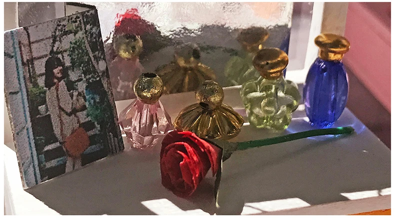CUTEBEE DIY кукольный домик деревянные кукольные домики Миниатюрный Кукольный дом набор мебели Каса музыка светодиодные игрушки для детей подарок на день рождения M903