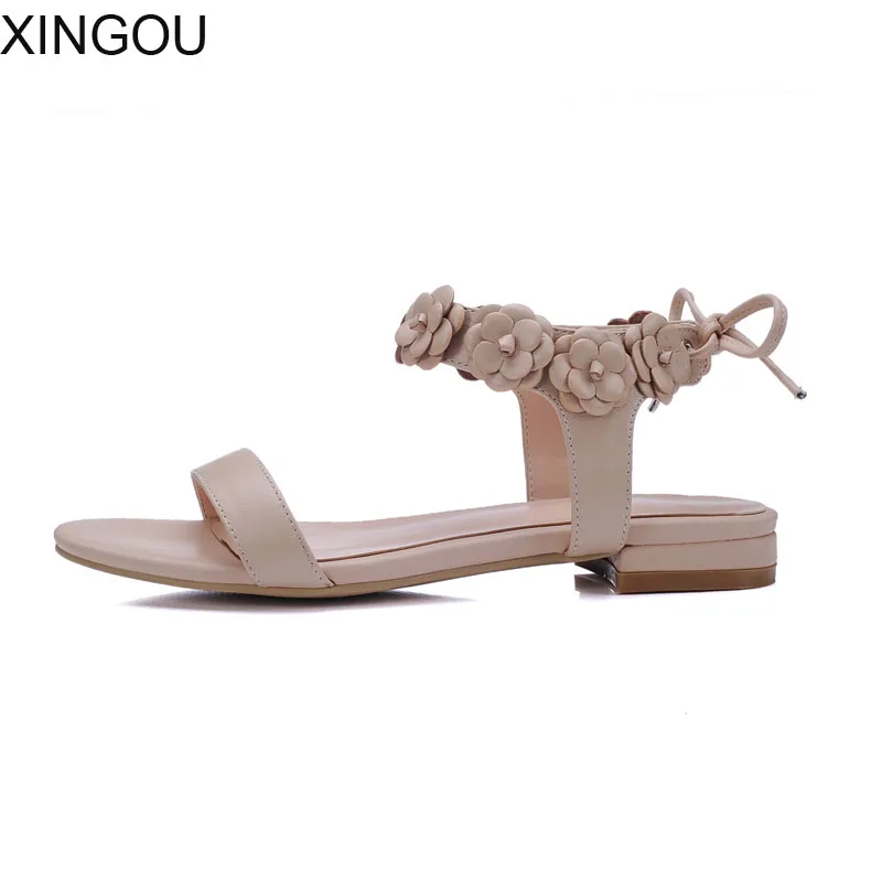 Новинка 2018 года летние женские босоножки в европейском стиле Модные Простые