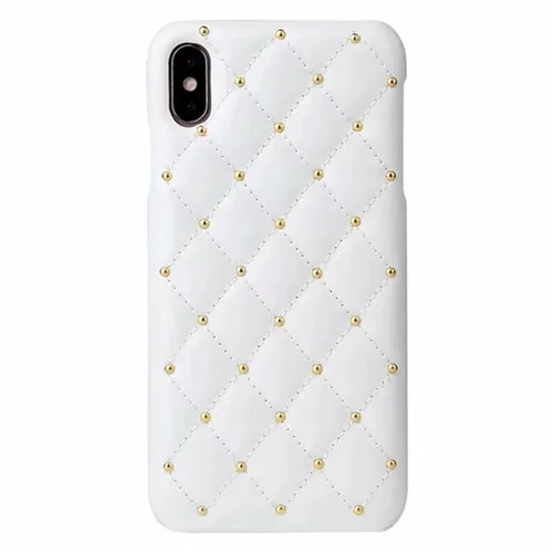 white Милый чехол для мобильного телефона с бриллиантами для iPhone x, 8 plus, 8, 7, 7 plus, 6, 6s, 6s plus, модная задняя крышка для iPhone 6, 6s Plus, чехол - Цвет: white