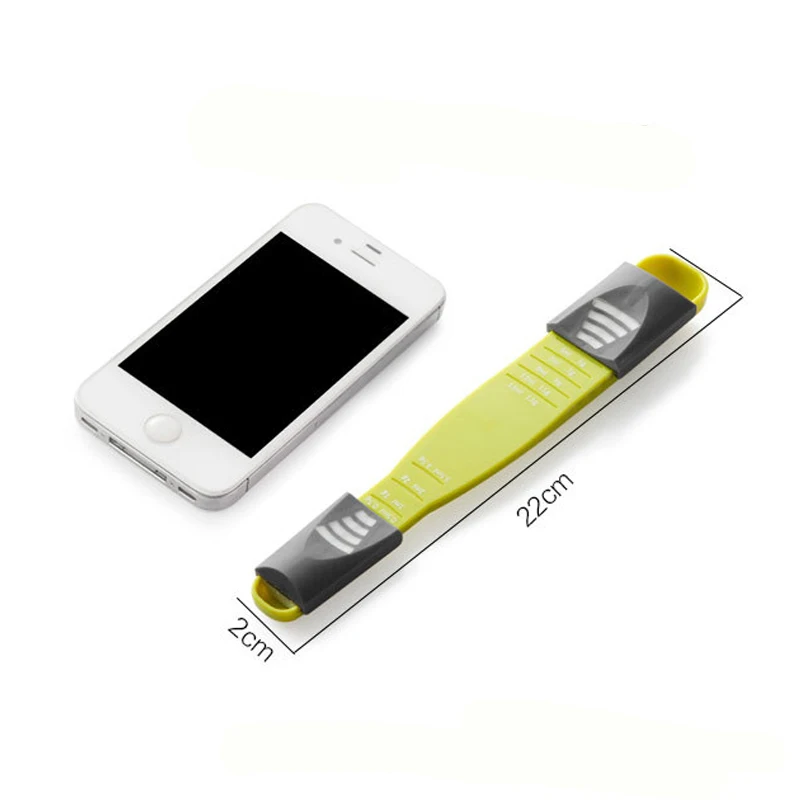 Ложки портативная Регулируемая измерительная ложка простой инструмент для