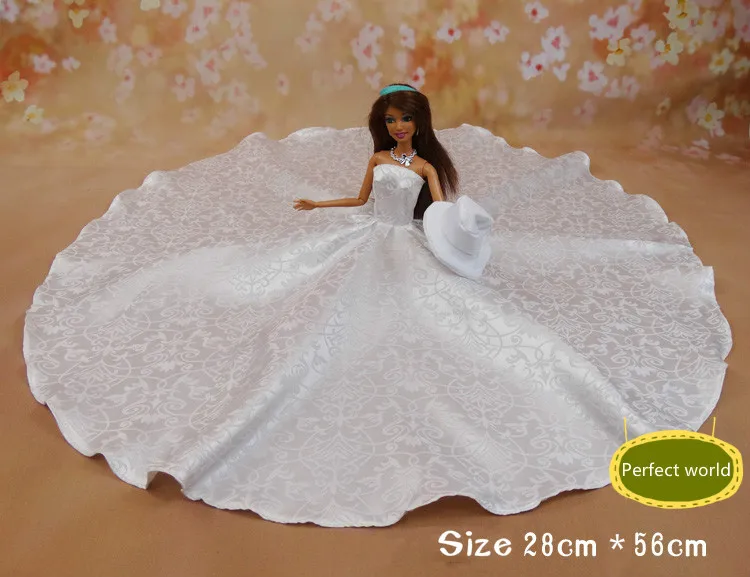 Высококачественные Аксессуары для кукол красивые элегантные свадебные платья