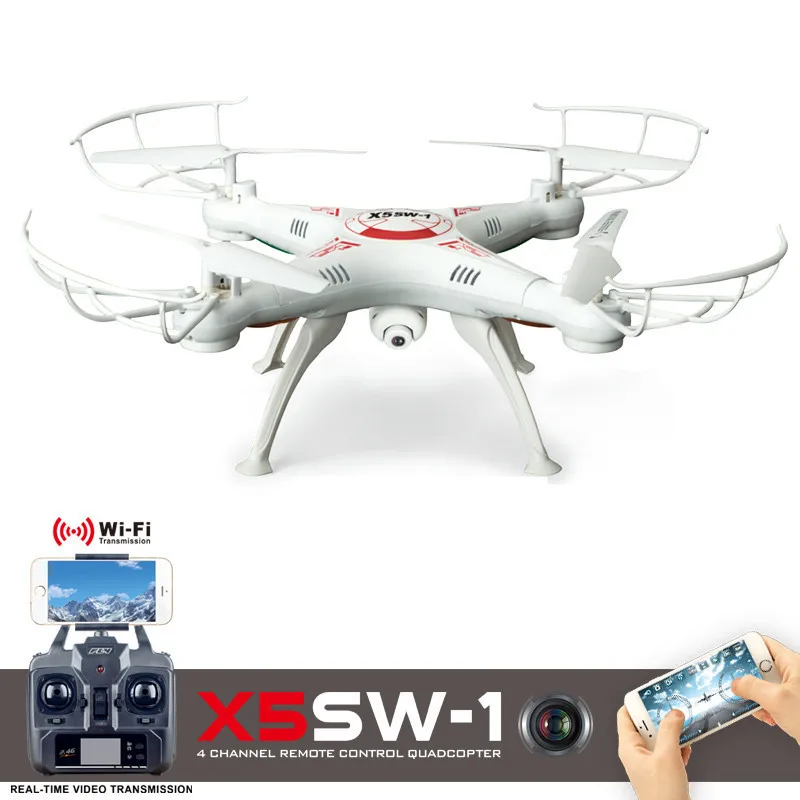 Радиоуправляемый Дрон X5SW 1 обновления X5C X6SW с Камера Wi Fi FPV системы горючего