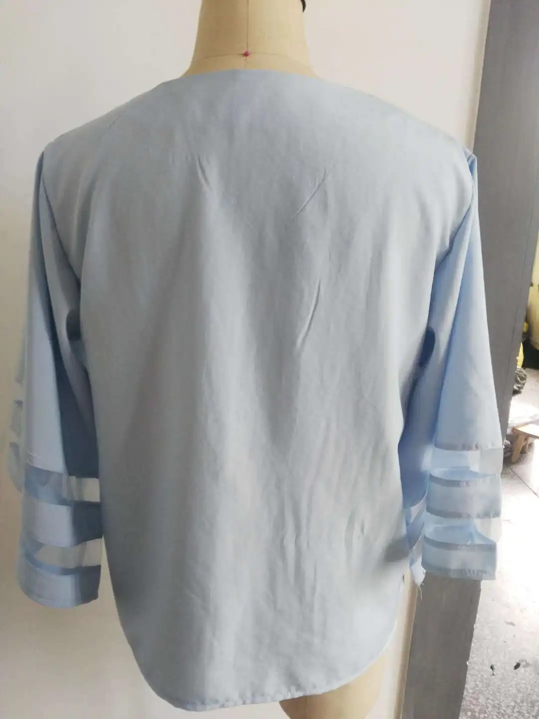 Рубашка женская с длинным рукавом синяя красная белая 2019|Блузки| |