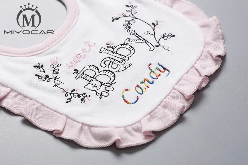 Miyocar персонализированные любое имя Белый шлем младенца Baby Bib элегантная шляпа хлопок принцесса комбинезон и шляпа Набор Baby Shower подарков