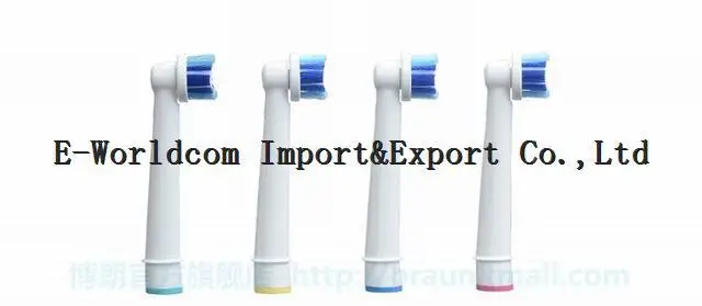 Freeshipping Hot Sales promotion Original LOGO 5packs/lot (4pcs/pack) EB17 To replace the toothbrush head oral hygiene product |