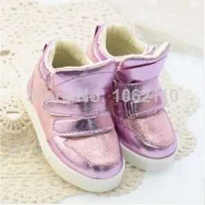2014 male autumn girls shoes patent leather medium cut soft outsole baby sport single 2349 | Детская одежда и обувь