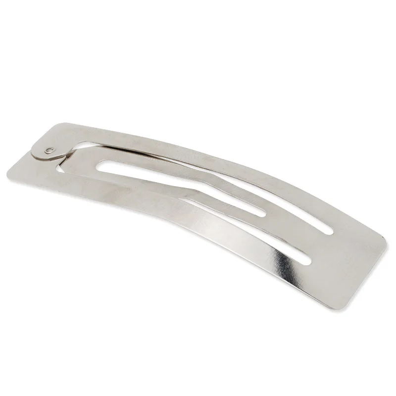 Клипса для волос с серебряным покрытием 20 шт. C4507 78*22 мм|silver plated|base settingsetting silver |