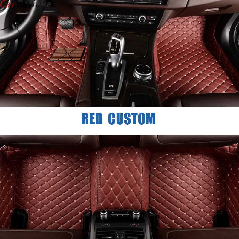 color 5 Автомобиль считаем коврик для автомобиля audi a5 sportback a3 a4 b5 b7 avant q7 2007 a6 c6 4f q3 q5 tt mk1 аксессуары ковер - Название цвета: color 5