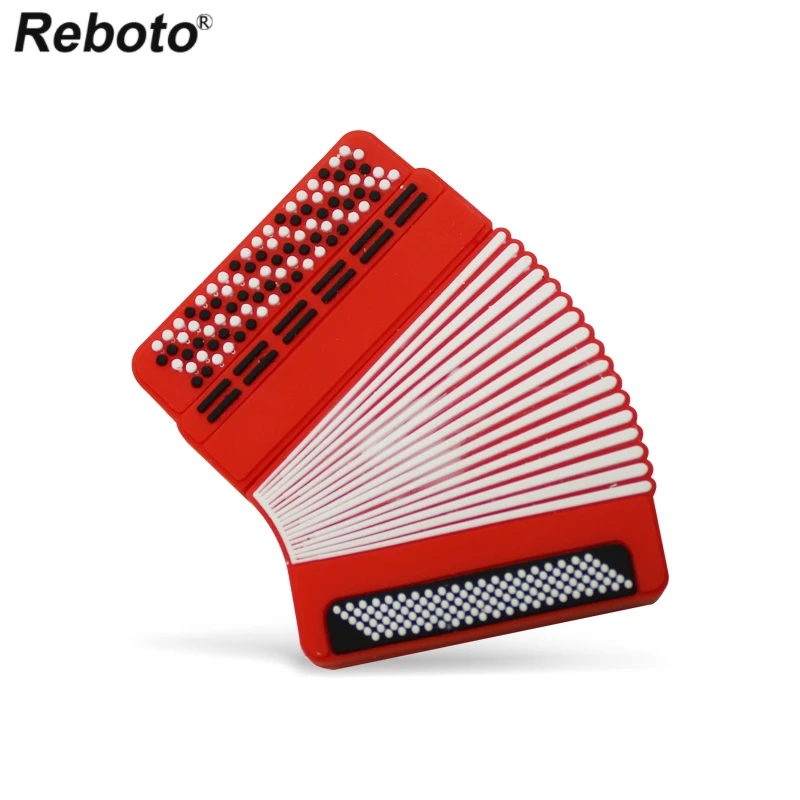 Reboto Super Concert Pen Drive Музыкальный красный аккордеон Usb накопитель Флешка 4 ГБ 8 ГБ 16 ГБ 32 ГБ 64 Гб 2,0 U диск мультфильм Usb