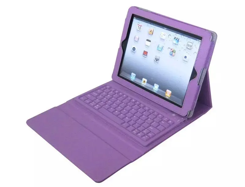 Силиконовый беспроводной Чехол для клавиатуры Bluetooth Apple iPad 2 3 4 планшет клавиатура