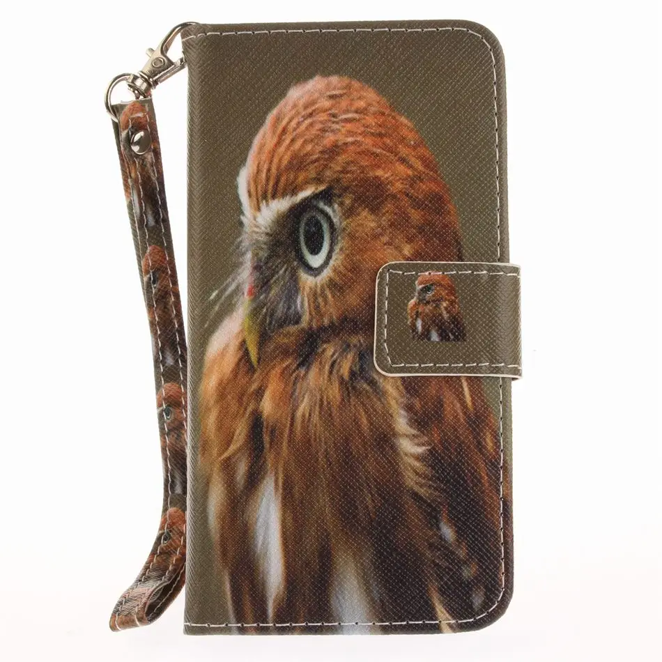 Young Eagle DEEVOLPO Бумажник Флип кожаный чехол для Apple iPhone 5 5S SE 6 6S 7 8 Plus животное собака волк обезьяна Стенд Магнитный чехол Сумки D26Z - Цвет: Young Eagle