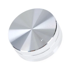 Алюминиевая ручка потенциометра, диаметр 40 мм, Алюминиевый Регулятор громкости