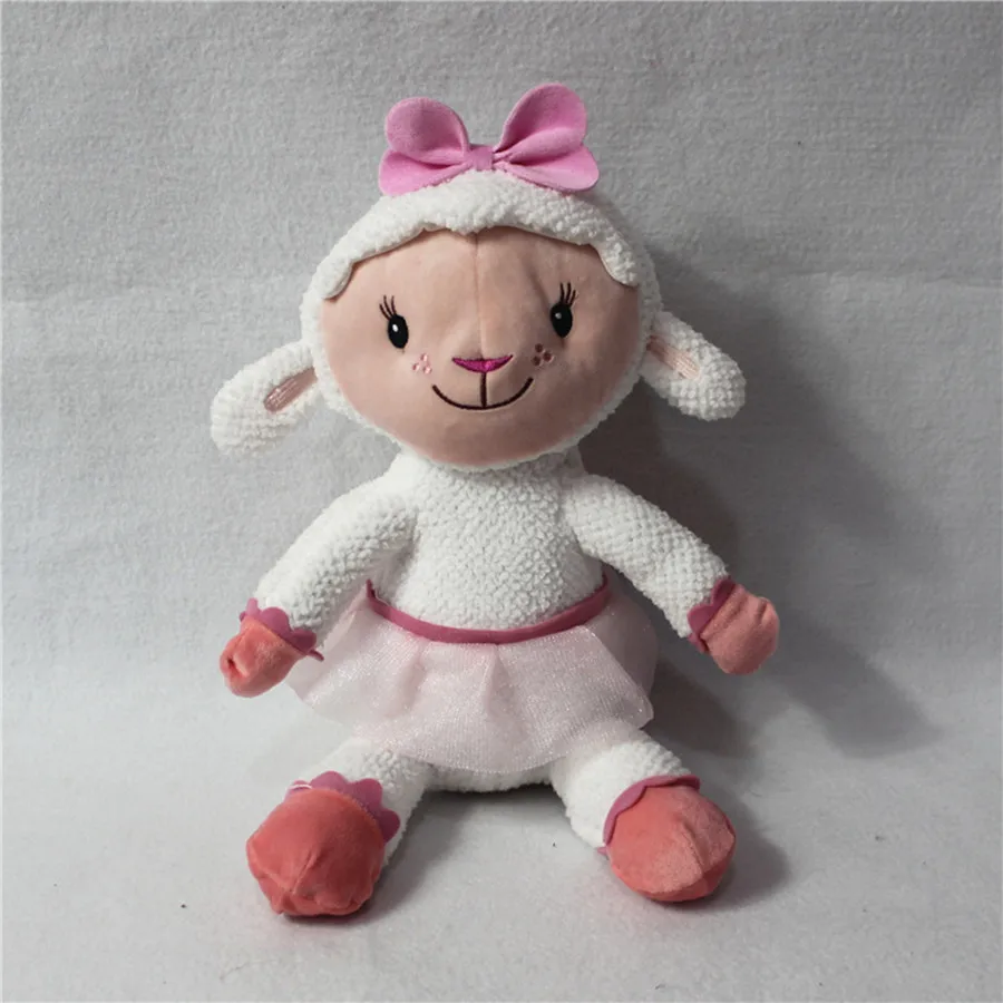 B 1 шт. Горячая новинка 28 см Doc McStuffins Плюшевые игрушки Мягкие Рождественский подарок кукла - Цвет: B