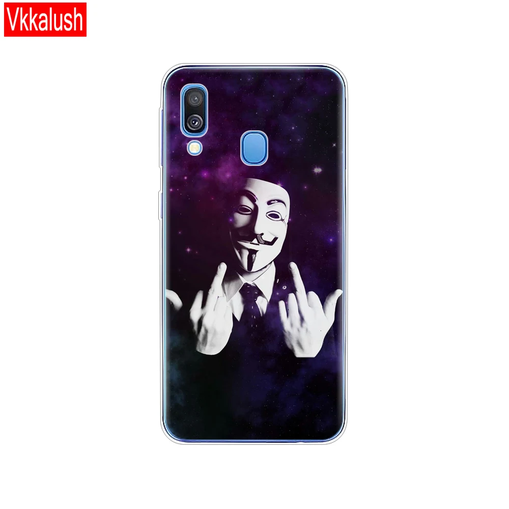 80061 Цветной чехол для телефона samsung A40, Мягкая силиконовая задняя крышка, чехол для телефона samsung Galaxy A40 A405 SM-A405F A405F, мультяшный аниме - Цвет: 80061