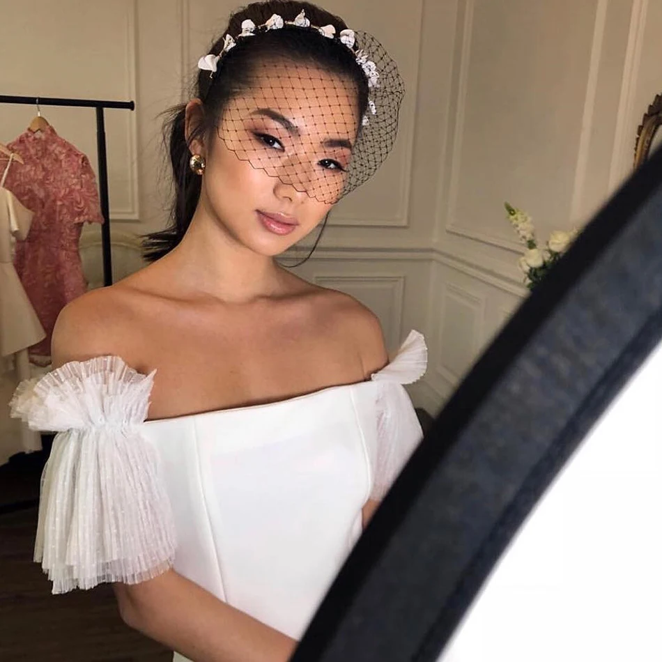 DressBird женское летнее платье облегающее сексуальное с открытыми плечами Slash шеи