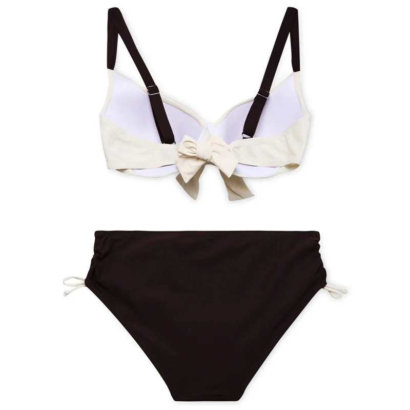 Женский сексуальный комплект бикини из 2 предметов 44 46 48 50 52|Купальники| |