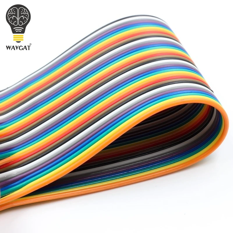 WAVGAT Dupont line 120pcs 30cm male to + female and jumper wire cable for Arduino | Электронные компоненты и