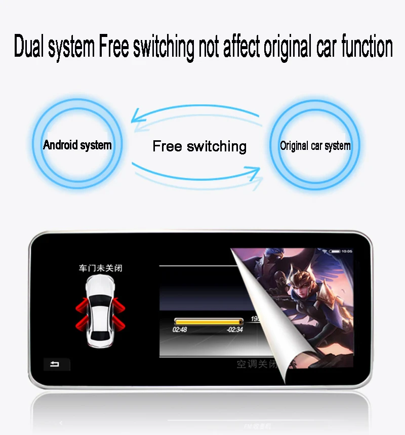 10,2" Android для Mercedes Benz MB GLC Class X253 C253 NTG gps навигация Радио мультимедийный плеер