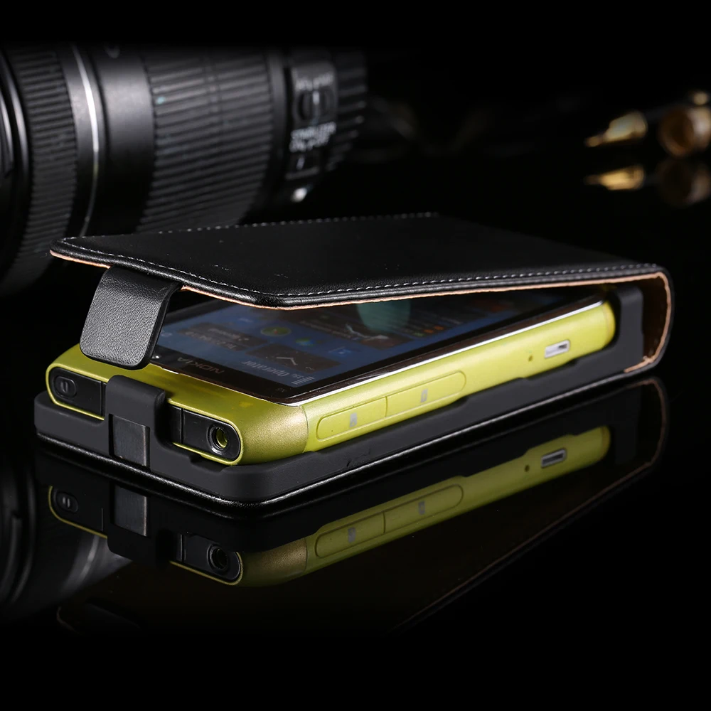 Kisscase Пояса из натуральной кожи чехол для Nokia N8 Классический корейский стиль