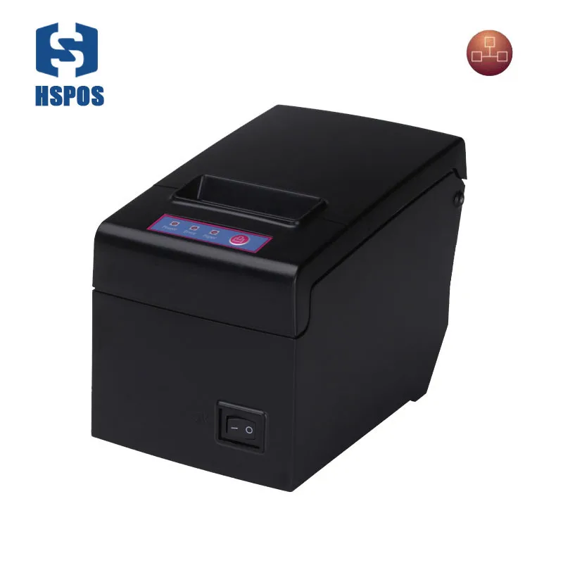 Pos 58 принтер термодрайвер для билетов ethernet кнопка высокая скорость 130 мм/секция
