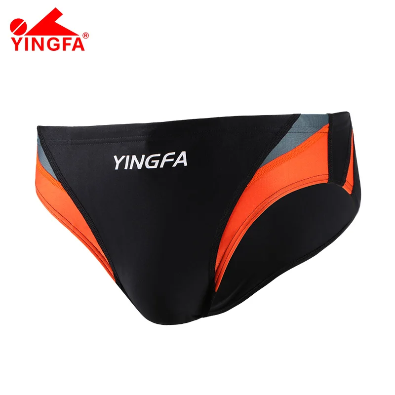 Мужские трусы боксеры Yingfa с заниженной талией профессиональные пикантные плавки