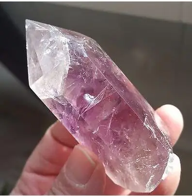 YM 305 NATURAL Amethyst QUARTZ CRYSTAL WAND POINT HEALINg | Дом и сад
