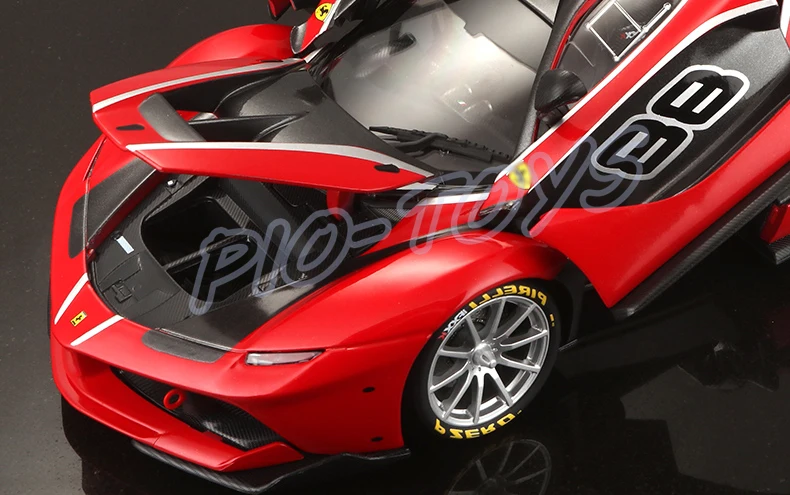 Подарок на Новый год 1/18 лучшая версия FXXK металлическая модель автомобиля из