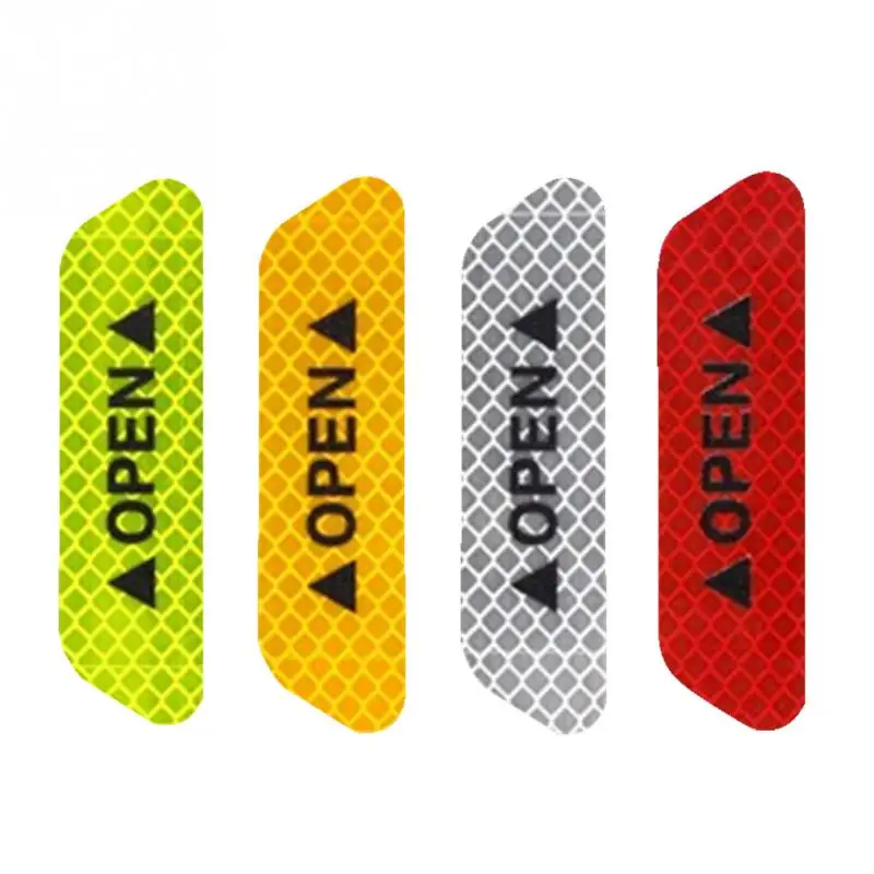 Автомобильная наклейка светоотражающая Предупреждение ющая отметка