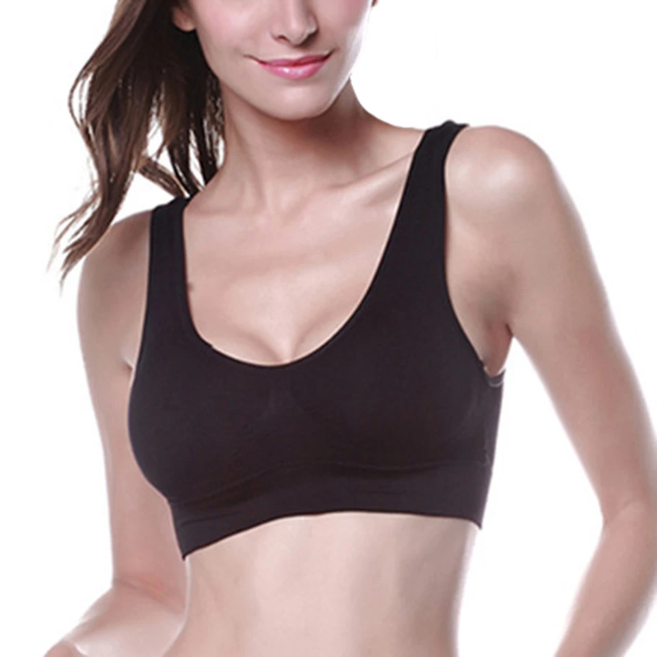 Спящий активный сексуальный бюстгальтер для женщин пуш ап бесшовный плюс размер