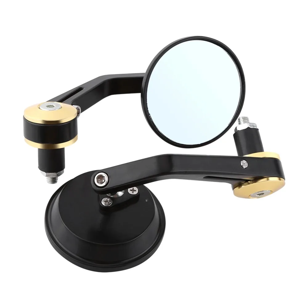 1 пара прочных 7/" зеркал заднего вида мотоцикл велосипед задний Sidemirror круглый руль бар конец двигателя автомобильные аксессуары